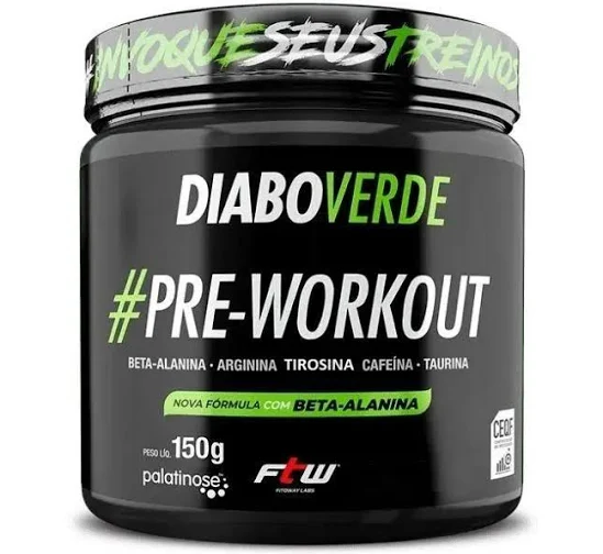 Diabo Verde Pré-Workout 150g - FTW